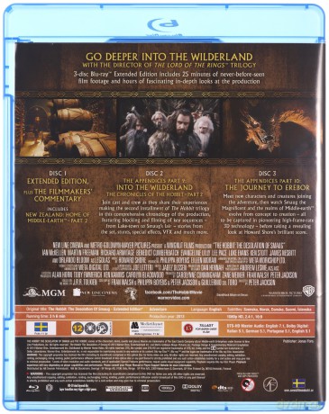 Hobbit Trilogy, The: Extended Edition [9xBlu-Ray]