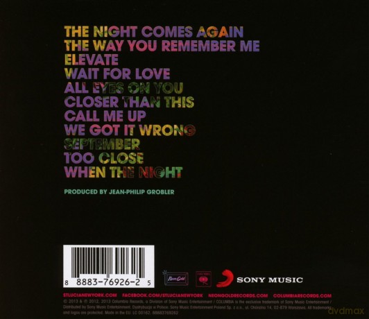 St. Lucia: When The Night [CD]