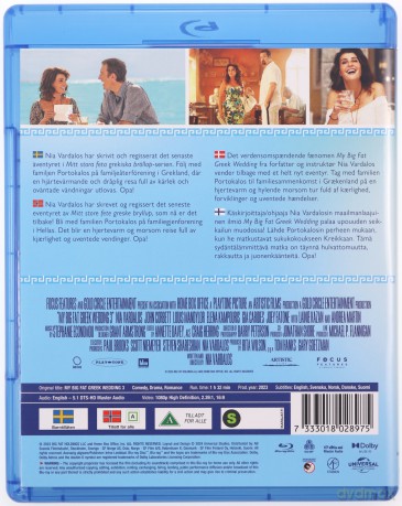 My Big Fat Greek Wedding 3 (Moje wielkie greckie wesele 3) [Blu-Ray]