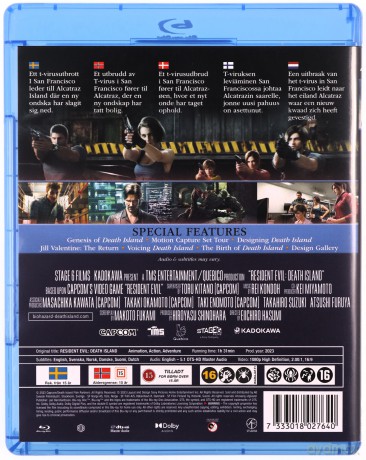 Resident Evil: Death Island [Blu-Ray]