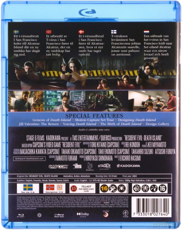 Resident Evil: Death Island [Blu-Ray]