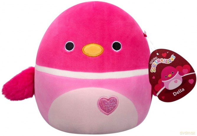 SQUISHMALLOWS Pingwin Della pluszak, 12 cm