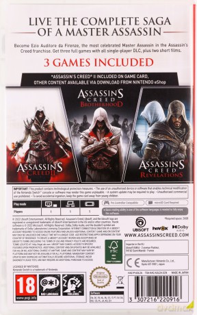Assassin's Creed: The Ezio Collection [GRA SWITCH]