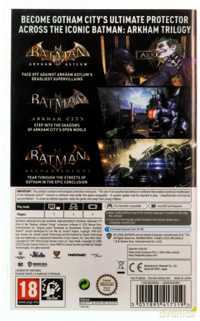 Batman: Arkham Trilogy [GRA SWITCH]