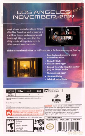 Blade Runner Enhanced Edition [GRA SWITCH]