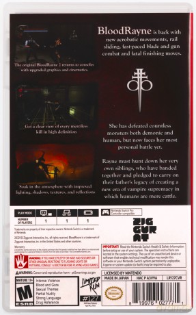 Bloodrayne 2 - Revamped (Limited Run #127) [GRA SWITCH]