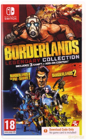 Borderlands Legendary Collection (Code in a box) [GRA SWITCH]