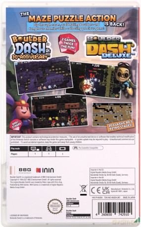 Boulder Dash Ultimate Collection [GRA SWITCH]