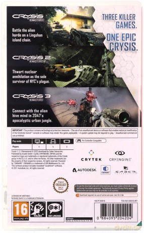 Crysis Remastered Trilogy (Code in a Box) [GRA SWITCH]