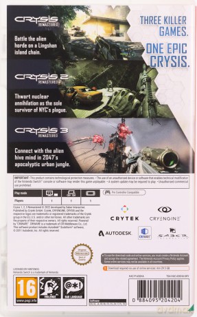 Crysis Remastered Trilogy (Code in a Box) [GRA SWITCH]