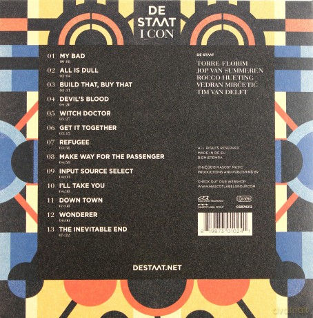 De Staat: I Con [CD]