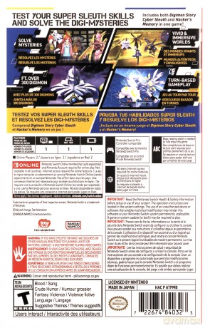Digimon Story Cyber Sleuth: Complete Edition [GRA SWITCH]