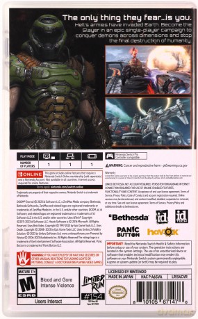 DOOM Eternal (Limited Run Games) [GRA SWITCH]