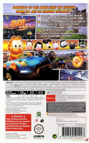 Garfield Kart Furious Racing (Code in a Box) [GRA SWITCH]