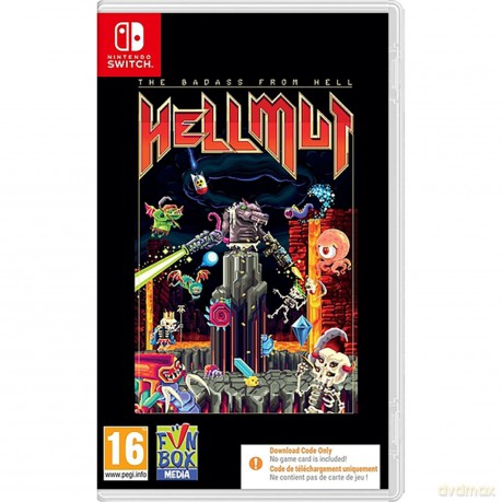 Hellmut: The Badass From Hell (Code in a Box) [GRA SWITCH]