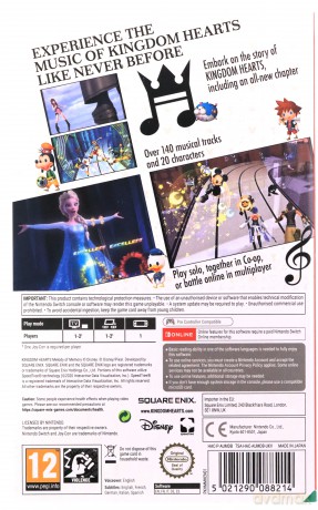 Kingdom Hearts Melody of Memory [GRA SWITCH]