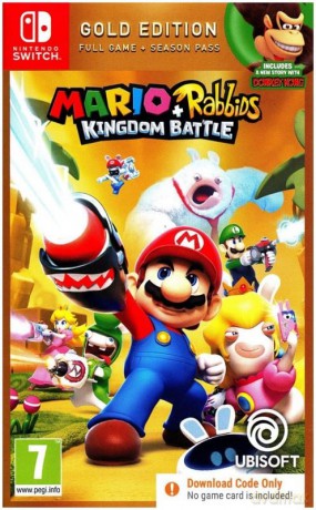 Mario + Rabbids Kingdom Battle (Gold Edition) (Code in Box) [GRA SWITCH]