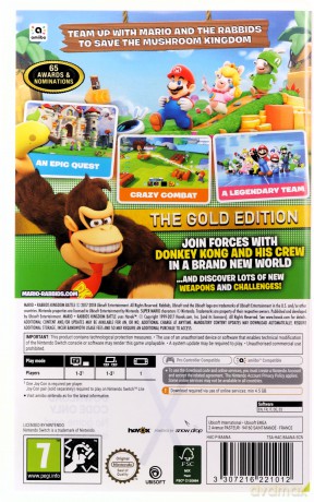 Mario + Rabbids Kingdom Battle (Gold Edition) (Code in Box) [GRA SWITCH]