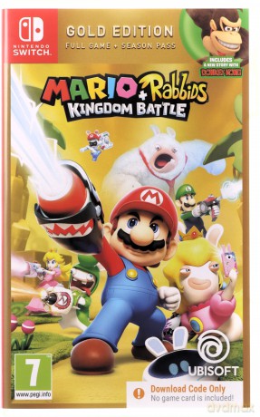 Mario + Rabbids Kingdom Battle (Gold Edition) (Code in Box) [GRA SWITCH]