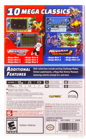 Mega Man Legacy Collection 1 + 2 [GRA SWITCH]