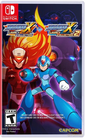 Mega Man X Legacy Collection 1 + 2 Nintendo Switch Game (#) [GRA SWITCH]