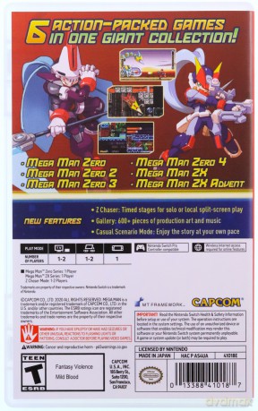 Mega Man Zero/ZX Legacy Collection (US Import) [GRA SWITCH]