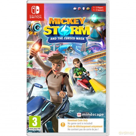 Mickey Storm and the Cursed Mask (Code in box) [GRA SWITCH]