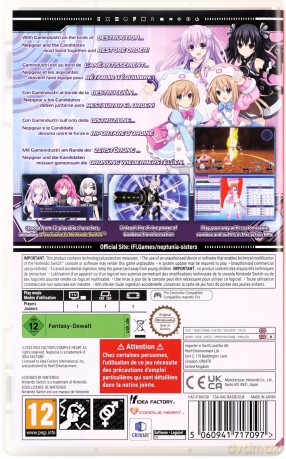 Neptunia: Sisters VS Sisters (Day One Edition) [GRA SWITCH]