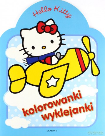 Hello Kitty: Kolorowanki naklejanki