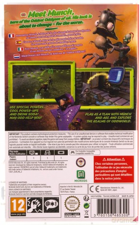 Oddworld Munch Odyssey [GRA SWITCH]