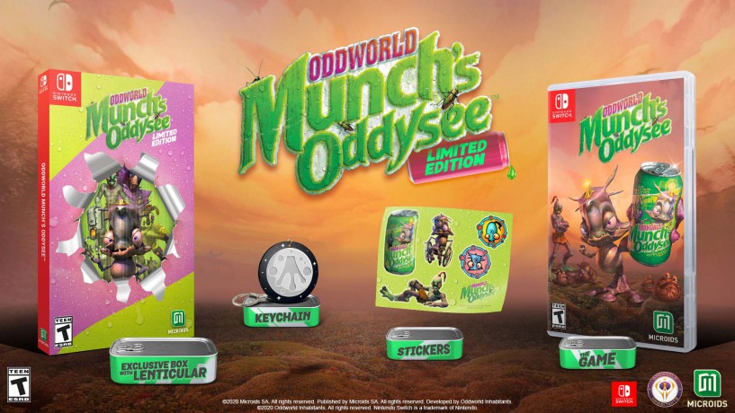Oddworld Munch Odyssey (Limited Edition) [GRA SWITCH]