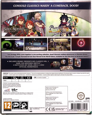 Prinny Presents NIS Classics Volume 1 DELUXE Edition [GRA SWITCH]