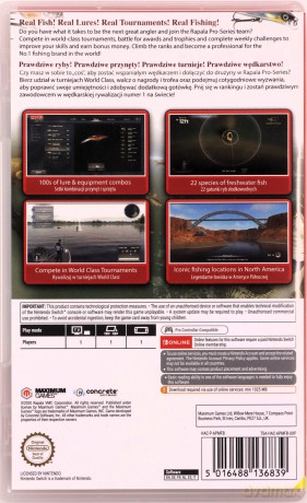 Rapala Fishing Pro Series (Code in a Box) [GRA SWITCH]