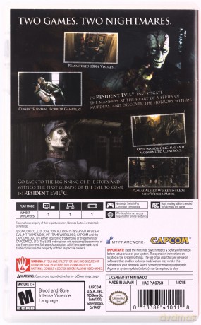 Resident Evil - Origins Collection [GRA SWITCH]