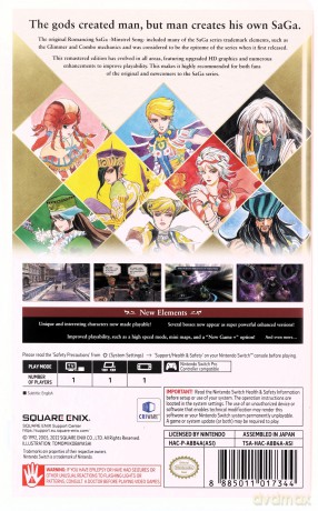 Romancing SaGa: Minstrel Song Remastered [GRA SWITCH]
