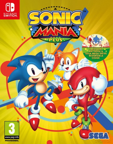 Sonic Mania Plus (Code in Box) (FR/Multi in Game) [GRA SWITCH]