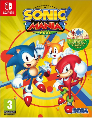 Sonic Mania Plus (Code in Box) (FR/Multi in Game) [GRA SWITCH]