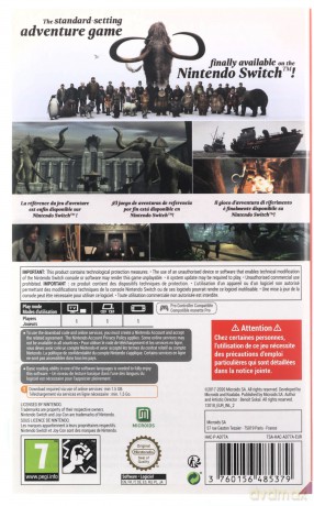 Syberia Replay (Code in a Box) [GRA SWITCH]