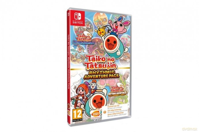 Taiko no Tatsujin: Rhythmic Adventure Bundle Pack (Code in a Box) [GRA SWITCH]