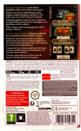 Talisman (40th Anniversary Edition Collection) [GRA SWITCH]