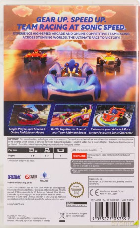 Team Sonic Racing [GRA SWITCH]