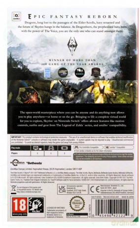 The Elder Scrolls V: Skyrim [GRA SWITCH]