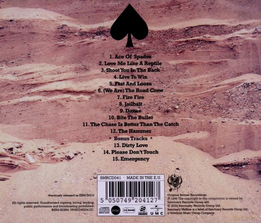 Motorhead: Ace Of Spades [CD]