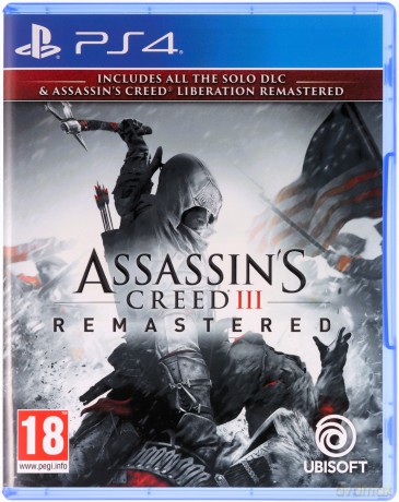 Assassin's Creed III (3) + Liberation HD Remaster [GRA PS4]