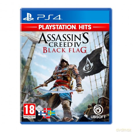 Assassin's Creed IV (4) Black Flag (Playstation Hits) (Nordic) [GRA PS4]