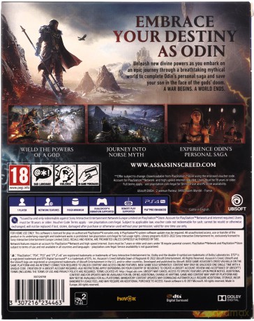 Assassin's Creed Valhalla: Dawn of Ragnarok (Code in a Box) [GRA PS4]