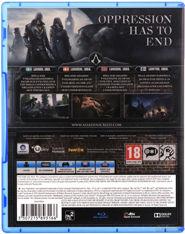 Assassin's Creed: Syndicate (Nordic) [GRA PS4]