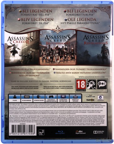 Assassin's Creed: The Ezio Collection (Nordic) [GRA PS4]