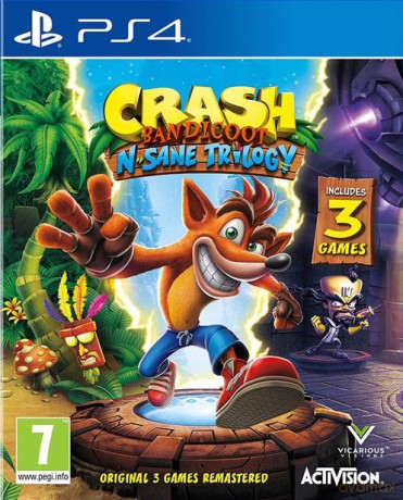 Crash Bandicoot - N'Sane Trilogy Remastered V2 [GRA PS4]