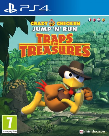 Crazy Chicken: Traps And Treasures [GRA PS4]